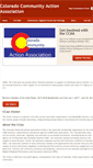 Mobile Screenshot of coloradocommunityaction.org